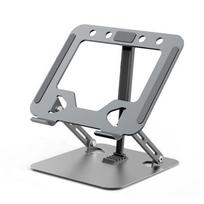 Support Rod Laptop Bracket Adjustable Foldable Notebook Stand Metal Super Stable Tablet Radiator Bracket Desk Holder pilka