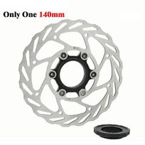 140mm/160mm/180mm Bicycle Center Lock Bicycle Brake Rotor Road Bike Disc Brake Rotor with Lock Ring Bike Brake Pads