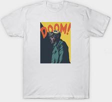 MF DOOM Super Villain  Adult S-3XL White Fan Art Hip Hop Rap Tee Musician Unisex T-Shirt XXXXL