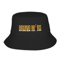 Bruno Marsas Kepurė vasarinė Madingos žvejo kepurės vyrams moterims Nešiojama kelioninė kepurė žygiams Hip Hopas Individualus pasidaryk pats Kepurės nuo saulės One Size
