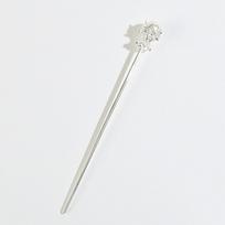 Fashion Elegant Gold Silver Color Metal Pearl Headwear Hair Sticks Hair Clip Hairpin Hair Accessories sidabras