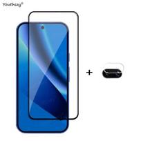6in1 Glass For Google Pixel 10A Full Cover Tempered Glass Google Pixel 10A Screen Protector HD Phone Lens Film Pixel 10A Google Pixel 10a