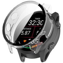 Grūdintas Stiklas+Dėklas Garmin Forerunner170 Musi/70 Ekranas Apsauginis Kietas PC Aukščiausios Klasės Bamperis Forerunner70 Korpusas Forerunner 170 skaidri