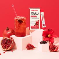 Detox Kombucha Pomegranate Hibiscus 1 box (10 packets)