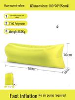 Inflatable Outdoor Sofa: Lazy Folding Portable Air Bed for Camping and Picnics