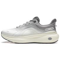 Li Ning SOFT PLUS 2 Cushioning Slip Resistant Abrasion Resistant Height Increasing Low top Casual Shoes Men's Gray AGLW013-3 44 white