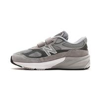 New Balance NB 990 V6 Abrasion Resistant Low top Kids' Running Shoes Gray Pre school PV990GL6 30