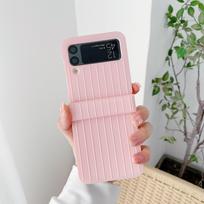 Applicable to Samsung zflip7 all-inclusive mobile phone case zflip6 pearlescent suitcase ZFLIP4 folding screen anti-drop protection Samsung zflip3