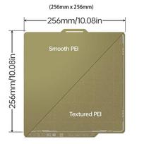 BIGTREETECH Panda Build Plate 256MM 180MM CryoGrip Pro Cool Plate PEI PEO Honeycomb Houndstooth For BambuLab P1 A1 X1 A1 MINI 1pc