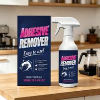Adhesive Remover Spray Easy to Use Mild Formula for Removing Glue Residue and Sticky Residue from Surfaces 300ML 10 14FL OZ One Size violetinė