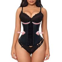 100% Latex Waist Trainer Shaper Entrenador De Cintura Belt Women Colombian Sheath Sauna Sweat Colombianas Reductoras Xs juoda