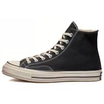 Converse Chuck 70 Classic Lightweight Comfortable Durable High-Top Canvas Shoes Unisex Vintage Black 162050C 36.5