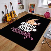 G-Grand Theft Auto Spausdinamas kilimas Madingas jogos kilimėlis Miegamojo dekoratyvinis kilimas Svetainės dekoratyvinis grindų kilimėlis Gimtadienio dovana 40x60cm