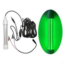 LED povandeninis žvejybos šviestuvas Panardinamas 68 Pritraukia žuvis 126 Lauko gėlavandeniams su & Green light black