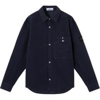 Stone Island Solid Color Single-Breasted Long Sleeve Pocket Shirt Men shirts K2S151200019S0228-V0020 XL