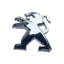 GLZU2 Peugeot 307 107 207 407 408 308 206 406 507 508 1008 5008 3008 Lipdukas Metalinis Automobilio Priekinis Emblema Galinės Bagažinės Ženklelis Apdaila 8x6.6cm