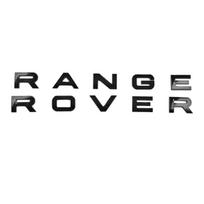 Range Rover variklio dangčio raidžių lipdukas su veidrodiniu ir matiniu paviršiumi automobilio patobulinimui Bright Black black