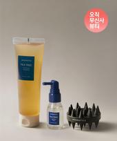 [Exclusive to Musinsa Beauty] Tea Tree Shampoo 180ml + Tea Tree Tonic 30ml + Dual Scalp Care Shampoo Brush