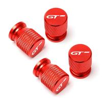 For Peugeot GT GTLine RCZ 308 508 3008 5008 Accessories Car Wheel Tire Valve Caps Tyre Stem Covers Airdust Waterproof raudona