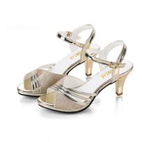 High Heel Sandals Women's Stiletto Sexy Summer Fish Mouth Water Platform High Heels Elegant and Comfortable Women's Fashion Shoes 34