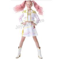 Vaikų Mergaičių Filmo Kpop Mira Cosplay Kostiumas Spausdintas Demonų Medžiotojų Zoey Rumi Cosplay Karnavalo Šou Drabužiai Vaikams Mergaitei Huntrix Rinkinys 110