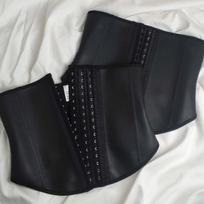 3xl Fajas Corset Waist Trainer Colombianas Girdles Tummy Trimmer Control Wrap Belt Hourglass Body Carving Belly Shapewear Women S juoda