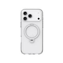 360 Rotating Magnetic TPU+PC+TPE Phone Stand Strong Grip Drop Protection For iPhone17 Pro&PVC box&Case & Strap balta