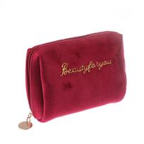 Velvet Organizer lūpų dažai Kelioninis kosmetikos krepšys Box Pouch Beauty Case Makiažo krepšys rožinė