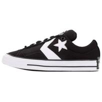 Converse Star Player 76 Low Puff - Black White Unisex Sneakers A11483C 38