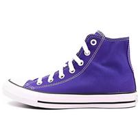 Converse All Star Madingi Universalūs Aukštakulniai Drobės Batai Unisex Violetiniai 35 violetinė