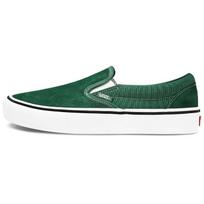 Vans Slip-On Series Canvas Classic Casual Durable Low-Top Skate Shoes Unisex Sneakers Green VN0A347VW5Q 36