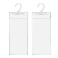 Handicap Parking Placard Holder Transparent Disabled Parking Permit Placard Protective Holder Cover (Set of 2) white