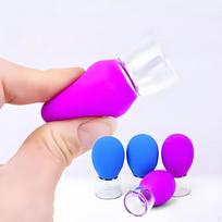 5/10Pcs Facial Cupping Set, Vacuum Suction Household Silicone Cups, Massage Cups for Arms Back 5pcs