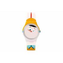SWATCH Unisex Gold Watch GW176 GW176 White Dial orange