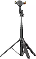 Asmenukių lazda su trikoju, „Bluetooth“ nuotolinio valdymo pultu, monopodu, 160 cm aukščio, magnetiniu, integruotu laikikliu telefonui / Ulanzi / SK-05