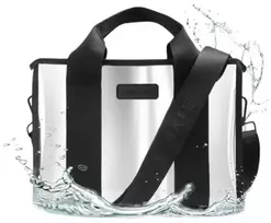Case-Mate Mini Travel Tote Bag - Atsparus vandeniui travel shoulder bag (Sidabrinis Chrome)