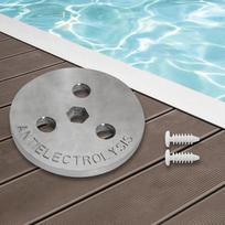 Anti-Electrolysis Weight Salt System Pool Skimmer Basket Zinc Anode Weight Zinc Anode Plate Against Corrosion and Electrolysis China Mainland