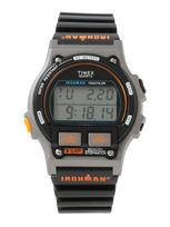 TIMEX Ironman 8 rato TW5M54300 Skaitmeninis sportinis laikrodis Juodas Oranžinis 100 m