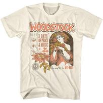 Woodstock Hippie Flower Girl Men T Shirt XXXXL