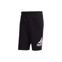 Adidas Essentials French Terry Shorts With Letter Logo Print Men Shorts Black IC9401 L