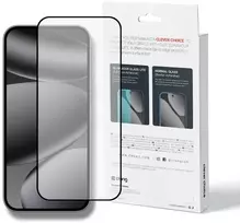 Crong Crong 3D Armour Glass Lite – grūdintas stiklas Full Glue, skirtas Google Pixel 9 Pro / 10 Pro