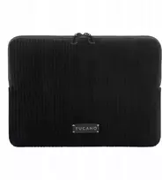 TUCANO Velluto 2 - Dėklas MacBook Pro 14" (M5/M4/M3/M2/M1/2026-2021) / Nešiojamas kompiuteris 13" (juoda)