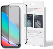 Crong Crong 3D Armour Glass Lite – Grūdintas stiklas Full Glue, skirtas Google Pixel 9 / 10