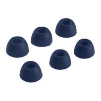 3 Pairs Ear Tips Soft Silicone S M L Size Replacement Earbuds Cover for Galaxy Buds 2 SM R177 Blue vidurnakčio mėlyna spalva