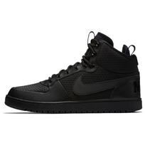 Nike Court Borough Mid Žieminiai Batai Triple Black AA0547-002 42