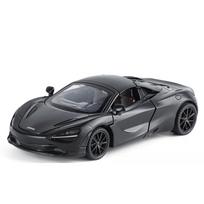 Alloy Die-cast 1/32 McLaren 720S Convertible Sports Car, Bring Back Children's Toy Cars, Desktop Ornaments, Boys' Gifts juoda