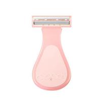 1/3pcs Mini Hair Removal Knife Portable Shaving Razor Private Parts Stainless Steel Razor Blade Remove Body Hair Beauty Tools For Woman 1pc rožinė