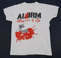 Vtg The Alarm Spirit of 1986 Tour Cotton White Full Size Unisex Tee Shirt Unisex T-Shirt XXXL