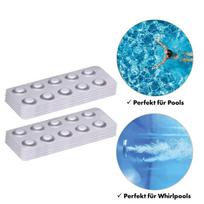 100 VNT. Vandens chloro testavimo tabletės Greitos DPD1 chloro testavimo juostelės Vizualinės Didelio diapazono Laisvo chloro testavimo tabletės Baseino vandeniui China Mainland blue