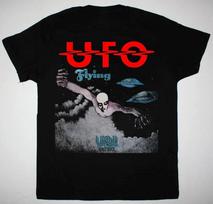 UFO Band Skraidanti kolekcija Marškinėliai T-shirt Dovana Gerbėjui S iki 5XL IM0870 Unisex Marškinėliai XL gray